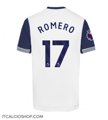 Tottenham Hotspur Cristian Romero #17 Prima Maglia 2024-25 Manica Corta